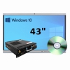 Интерактивная панель 43" (встроенный ПК, Win10) - «globural.ru» - Хабаровск