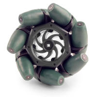 Технологичное колесо Mecanum 4" Mecanum Wheel 4" для конструктора VEX (4 штуки в упаковке) - «globural.ru» - Хабаровск