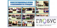 Стенд "Конституционные права и обязанности граждан" - «globural.ru» - Хабаровск