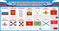 Стенд "Государственные и военные символы РФ" - «globural.ru» - Хабаровск