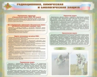 Стенд-уголок "Радиационная, химическая и биологическая защита" - «globural.ru» - Хабаровск