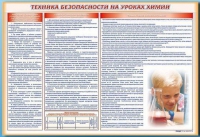 Стенд-уголок "Техника безопасности на уроках химии" - «globural.ru» - Хабаровск