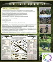 Стенд "Огневая подготовка" (вариант 3) - «globural.ru» - Хабаровск