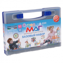 Магнитный конструктор Супермаг. Базовый набор 5-7 лет - «globural.ru» - Хабаровск