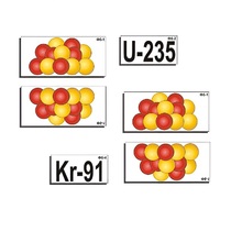 Модель-аппликация "Деление урана. Цепная ядерная реакция" (ламинированная) - «globural.ru» - Хабаровск