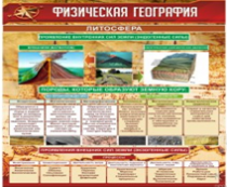 Стенд "Физическая география. Литосфера" (вариант 1) - «globural.ru» - Хабаровск