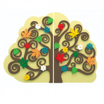 Сенсомоторное декоративно-развивающее панно "Времена года" - «globural.ru» - Хабаровск