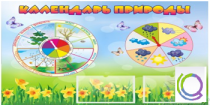 Стенд "Календарь природы" (вариант 2) - «globural.ru» - Хабаровск