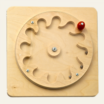 Тактильно-развивающая панель «Лабиринт-цветок» - «globural.ru» - Хабаровск