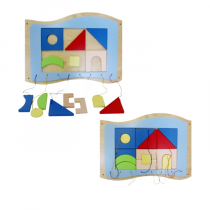 Дидактическая панель "Собери домик" - «globural.ru» - Хабаровск