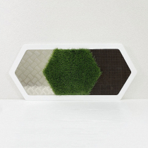 Декоративная тактильная панель 3в1 - «Сталь, Трава, Колючки» - «globural.ru» - Хабаровск