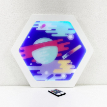 Декоративная тактильная панель с подсветкой - «Сатурн» - «globural.ru» - Хабаровск