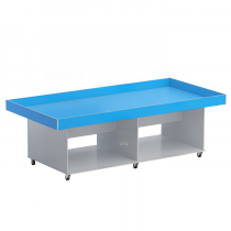 Стол для робототехники с полками (серый/синий) - «globural.ru» - Хабаровск