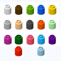  Элемент конструктора одиночный одноцветный Color Blocks 100 штук - «globural.ru» - Хабаровск