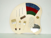 Тактильная панель "Тело гусеницы" (кисточки) - «globural.ru» - Хабаровск