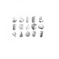 Комплект гипсовых моделей геометрических тел  - «globural.ru» - Хабаровск