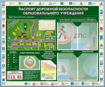 Стенд-уголок "Паспорт дорожной безопасности образовательного учреждения" - «globural.ru» - Хабаровск