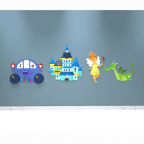 Комплект бизибордов "В сказочном королевстве 4 в 1" - «globural.ru» - Хабаровск