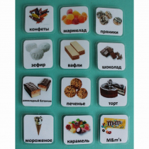 Набор карточек "Сладости" - «globural.ru» - Хабаровск
