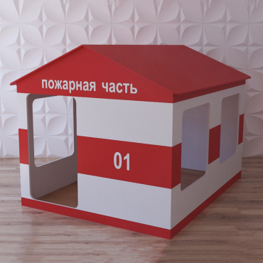Детский игровой домик «Пожарная служба» - «globural.ru» - Хабаровск