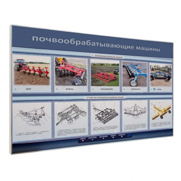 Электрифицированный светодинамический стенд «Почвообрабатывающие машины» - «globural.ru» - Хабаровск